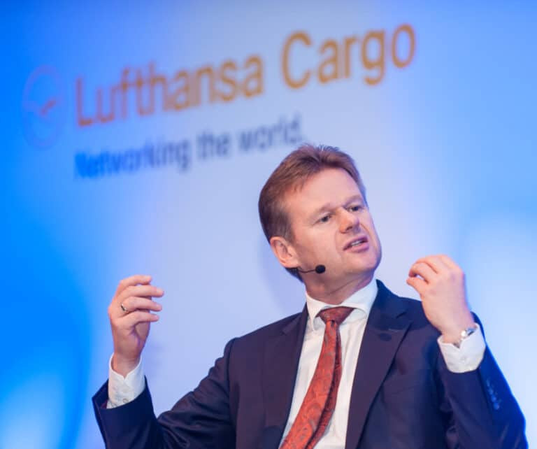 Lufthansa Cargo CEO and chairman, Peter Gerber