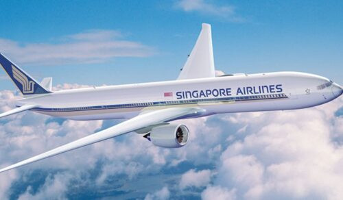 Singapore Airlines plane