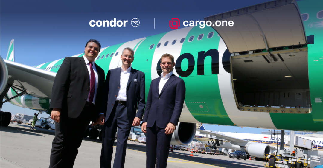 Condor prioritises digital cargo growth, partnering with cargo.one