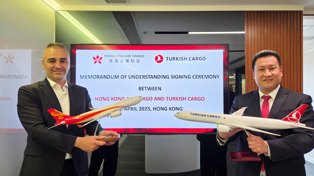 Hong Kong Air Cargo and Turkish Cargo forge strategic partnership with new MoU