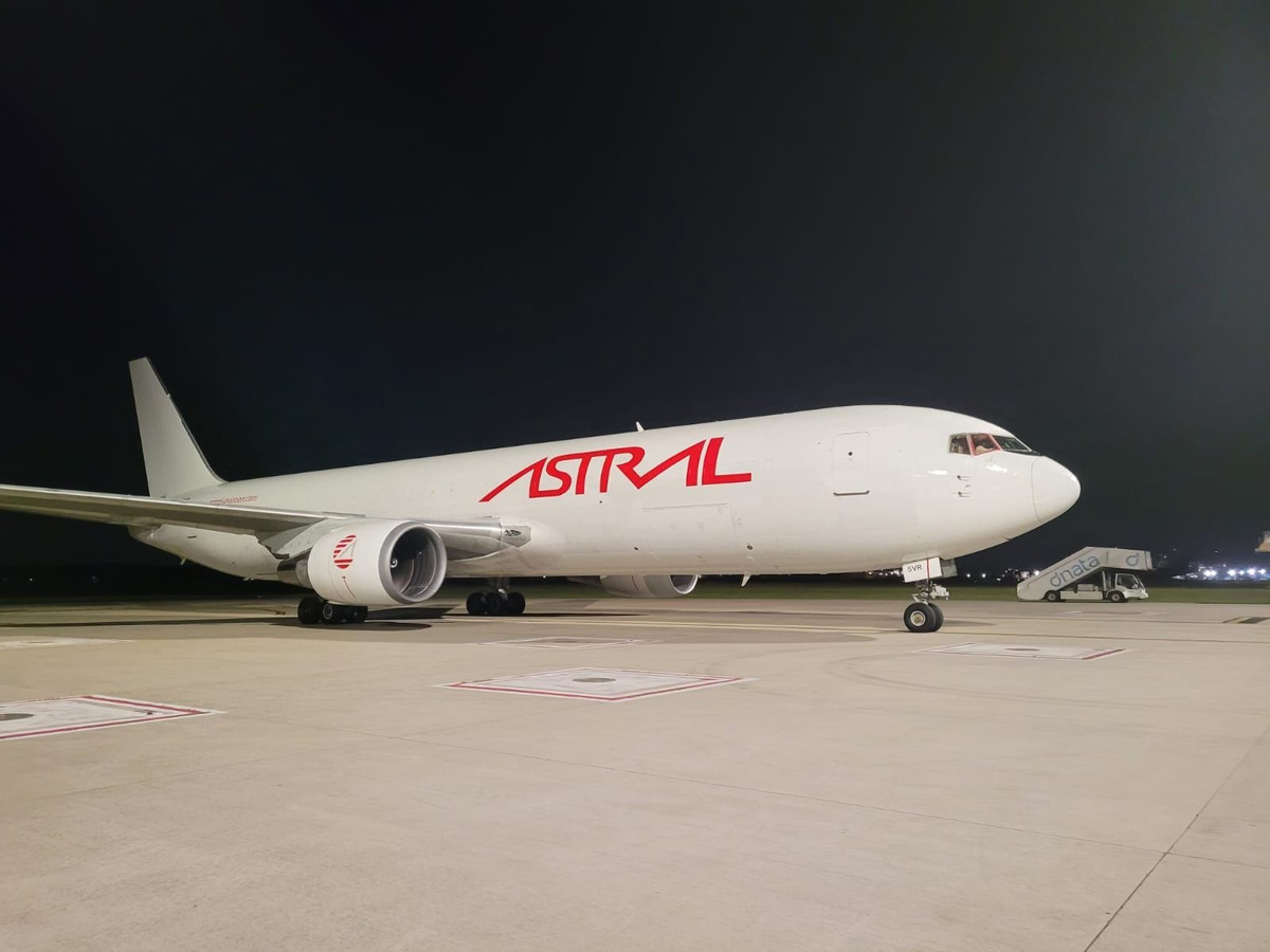 Astral Aviation launches B767-300F service from Hong Kong to