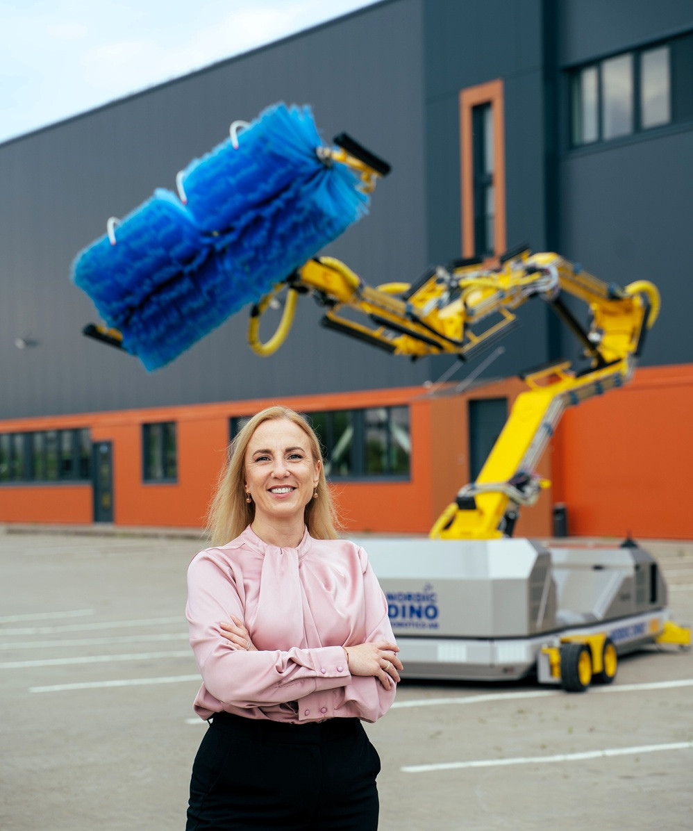  Veronika Andrianovaite, Chief Commercial Officer of Nordic Dino Robotics,